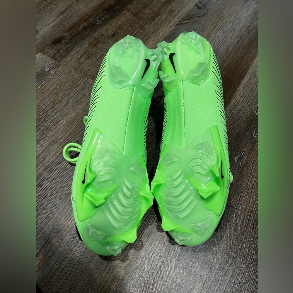 New Nike Vapor Edge 360 VC Football Cleats ‘Lime Blast’ FQ8764-300 Mens Size 7 - Picture 7 of 7